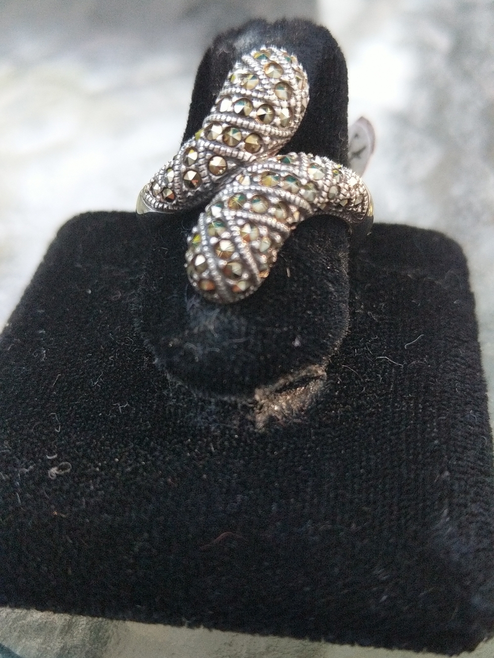 Judith Jack Sterling Silver Ring